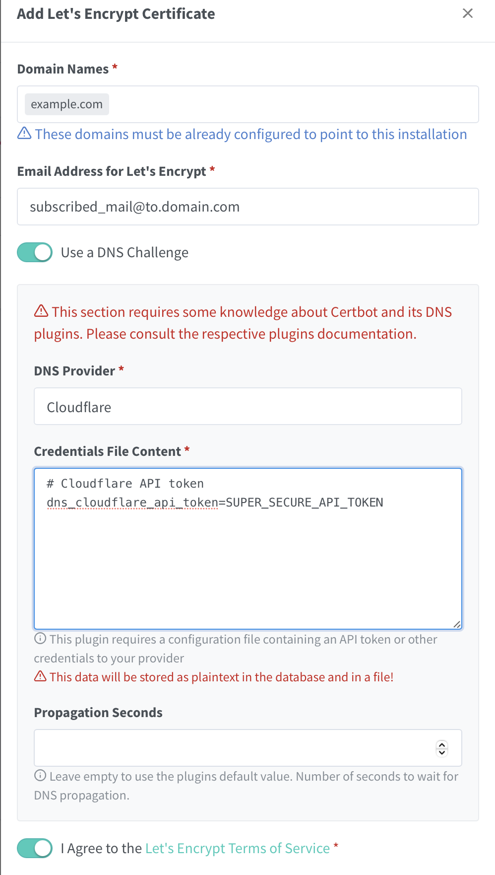 Nginx Domain Configuration